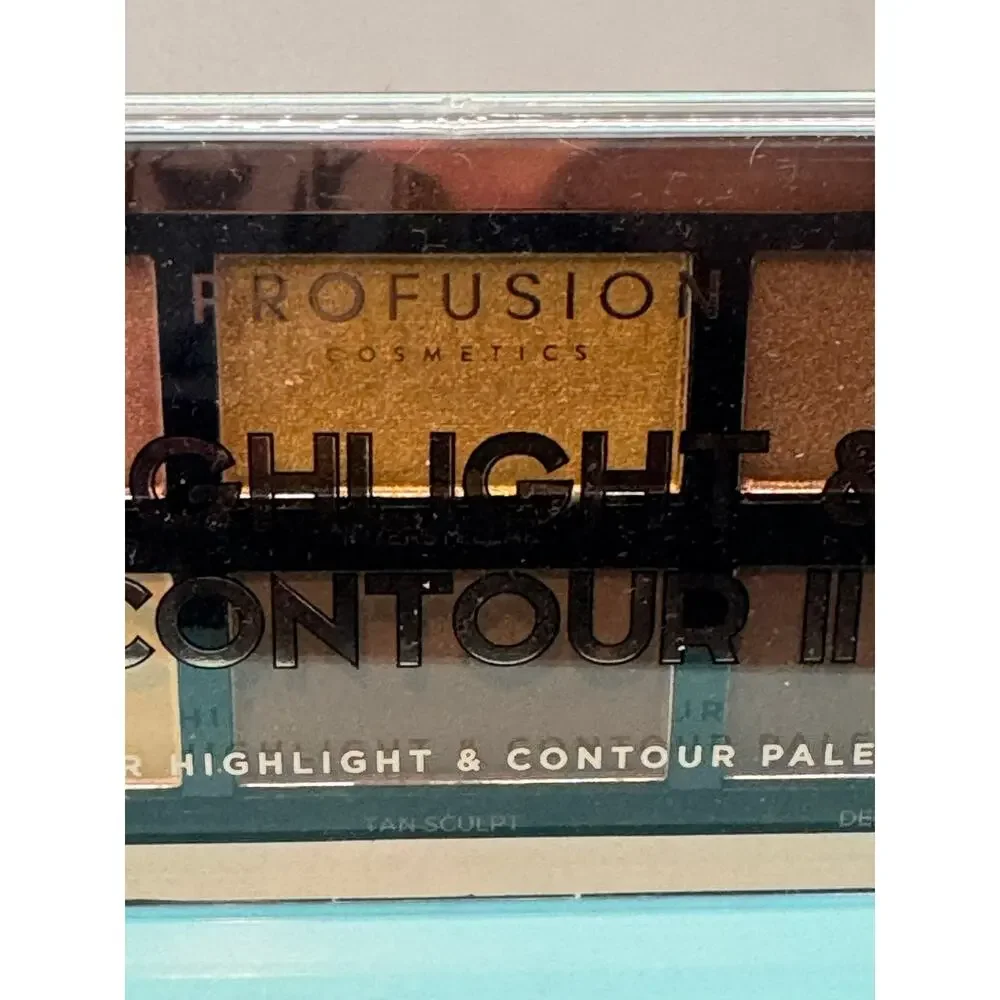 Profusion Cosmetics Highlight & Contour II 6-Color Face Palette Shades Sealed